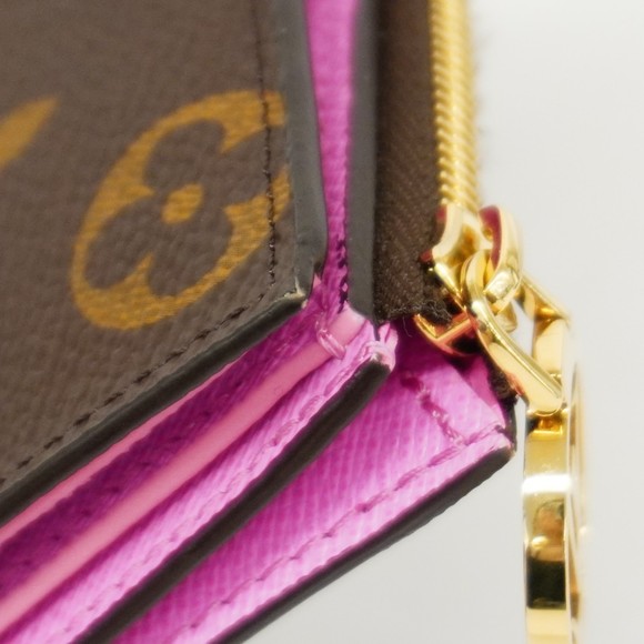 Louis Vuitton Wallet Monogram Portefeuille Lisa M82383 Brown Pink Ladies - Picture 7 of 11